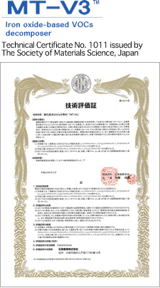 Technical Certificate : MT-V3