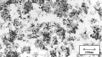 Figure.1: Electron micrograph of FZO-50
