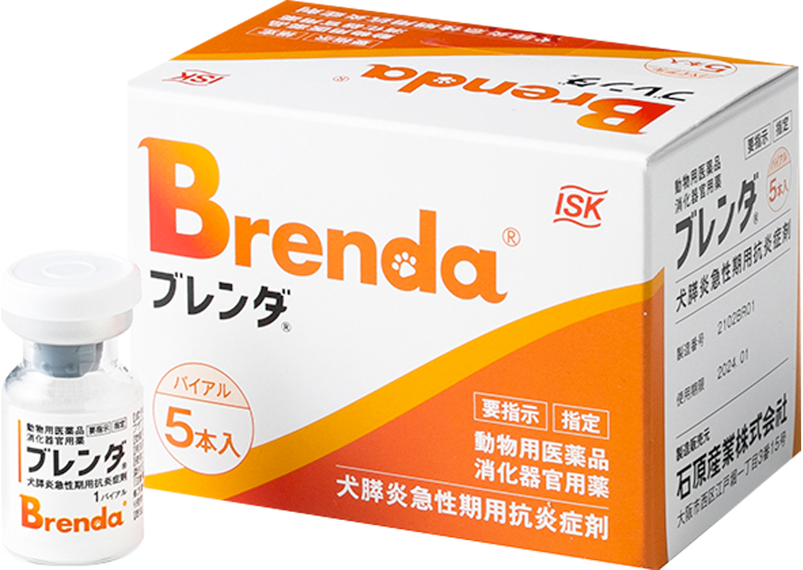 写真：犬膵炎急性期用抗炎症剤「ブレンダ（Brenda）